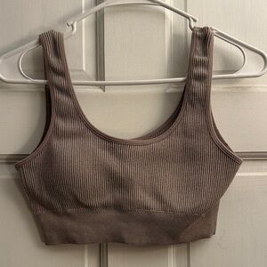 Aerie Ribbed Bralette Size Medium